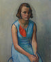 Dziewczyna siedząca - Ilmari Aalto — widok dzieła