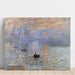 Reprodukcja obrazu Impression Soleil Levant - Claude Monet