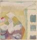 wnętrza z zegarem - Paul Klee — widok dzieła
