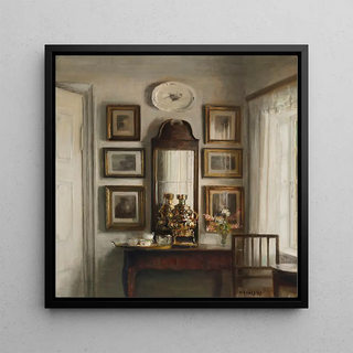 Intérieur avec un samovar - Carl Holse