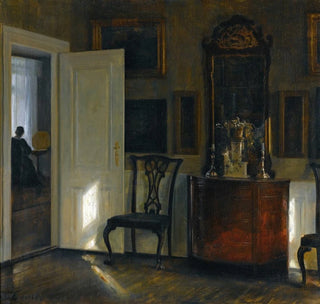 Intérieur avec un samovar - Carl Holse