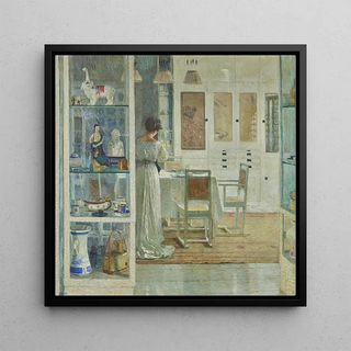 Intérieur blanc - Carl Moll