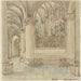 Wnętrza Notre-Dame w Paryżu - Wilhelm Cornelis Bauer — aranżacja we wnętrzu