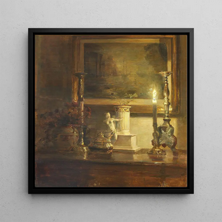 Intérieur de la maison de l'artiste - Carl Holse