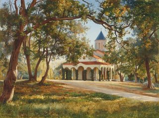Iosif Evstafevich Krachkovsky - Church Of The Intercession Of Our Lady Oreanda Crimea.webp