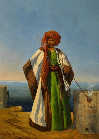 Ippolito Caffi - A Tobacco Merchant.webp