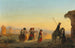 Rzym, Via Appia o świcie - Ippolito Caffi — widok dzieła