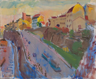Katarinavgen - Isaac Grünewald — widok dzieła