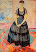 Mademoiselle S C - Isaac Grünewald — widok dzieła