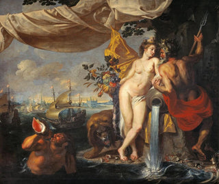 Alegoria dźwięku - Isaac Isaacsz — widok dzieła