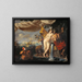 Alegoria dźwięku - Isaac Isaacsz — oprawiony obraz na ścianie