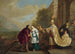 Faraon oddaje Sarę Abrahamowi - Isaac Isaacsz — widok dzieła