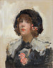 Portret kobiety - Isaac Israëls — widok dzieła