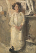 Portret artysty Theo Nieuwenhuis w jego pracowni - Isaac Israëls — widok dzieła