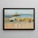 Plaża w Scheveningen - Isaac Israëls — oprawiony obraz na ścianie