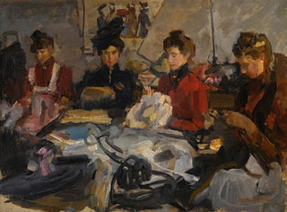 L'atelier des modistes - Isaac Israëls — widok dzieła