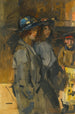 dwóch dziewczyn cockney - Isaac Israëls — widok dzieła