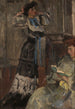Dwie kobiety w środku - Isaac Israëls — widok dzieła