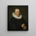 Portret burmistrza - Isaac Jacobsz van Hooren — oprawiony obraz na ścianie