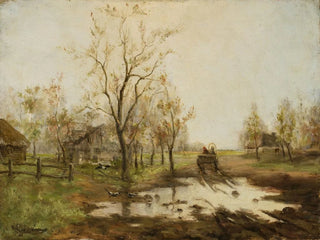 Wiosna na wsi - Isaac Levitan — widok dzieła