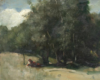 Park Londynu - Isaac Rosenberg — widok dzieła