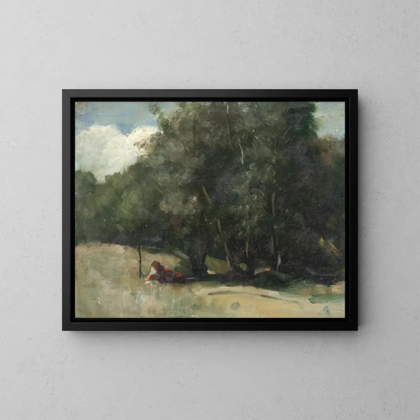 Park Londynu - Isaac Rosenberg — oprawiony obraz na ścianie