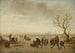 Patineurs sur glace - Isaac van Ostade — widok dzieła