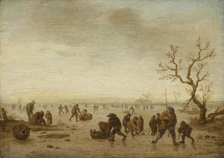 Isaac van Ostade - Skaters on the Ice.webp