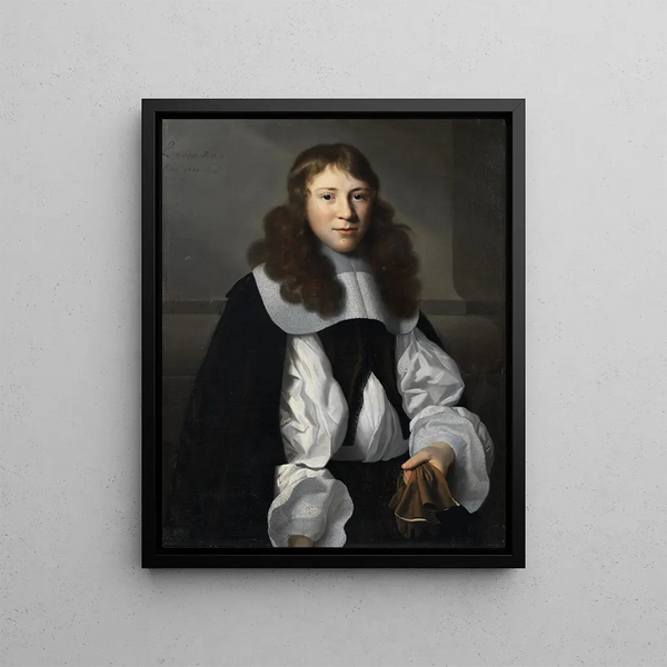 Isaack Luttichuys - Portrait of a young man with gloves.webp