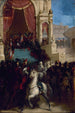 Rozmieszczenie orłów i błogosławieństwo flag 10 maja 1852 roku na Champ-de-Mars - Isidore Pils — widok dzieła