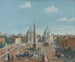 Rzym, widok na Piazza del Popolo - Szkoła włoska — widok dzieła