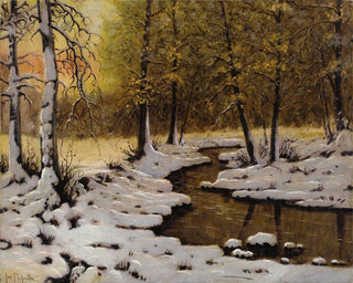 Wieczorne światło - Ivan Fedorovich Choultse — widok dzieła