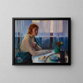 Ivan Gregorovitch Olinsky - Afternoon Reflection.webp