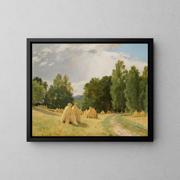 Młyny w Préobrazhenskoe - Ivan Ivanovich Shishkin — oprawiony obraz na ścianie