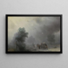 Karoca w burzy - Ivan Konstantinovich Aivazovsky — oprawiony obraz na ścianie