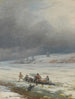 Wypuszczenie konia i wozu z lodu - Ivan Konstantinovich Aivazovsky — widok dzieła