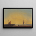 Na drogach, Wieczór - Ivan Konstantinovich Aivazovsky — oprawiony obraz na ścianie