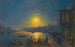 Wschód księżyca nad Złotym Rogiem - Ivan Konstantinovich Aivazovsky — widok dzieła