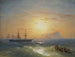 Zaokrętowanie na Ischię - Ivan Konstantinovich Aivazovsky — widok dzieła