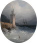 Widok na wybrzeże amalfińskie - Ivan Konstantinovich Aivazovsky — widok dzieła