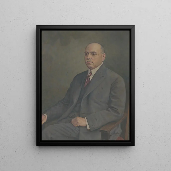 Portret dr Neuratha - Ivan Rabuzin — oprawiony obraz na ścianie
