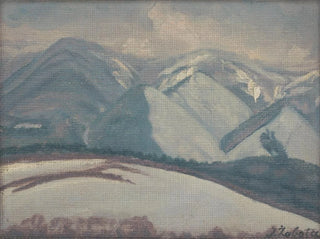 Gór zaśnieżonych - Ivan Rabuzin — widok dzieła