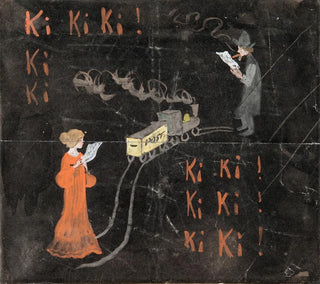 Ki Ki Ki - Ivar Arosenius — widok dzieła