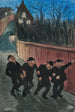 Promeneurs nocturnes - Ivar Arosenius — widok dzieła