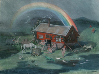 La première taverne - Ivar Arosenius — widok dzieła