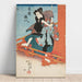 Reprodukcja obrazu Iwai Hanshiro V w roli Shirai Gonpachi - Utagawa Kuniyoshi