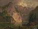Jezioro Obersee w pobliżu Berchtesgaden - J.C. Berke — widok dzieła
