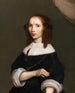 Portret damy - J. P. van Wyck — widok dzieła