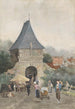 Drzwi do Veer w Schoonhoven - J de Jong Ezn — widok dzieła