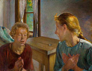 Zwiastowanie - Jacek Malczewski — widok dzieła
